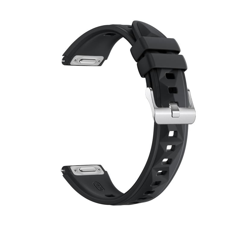 For Huawei Watch GT 5 41mm Press Button Connector 18mm Silicone Watch Band