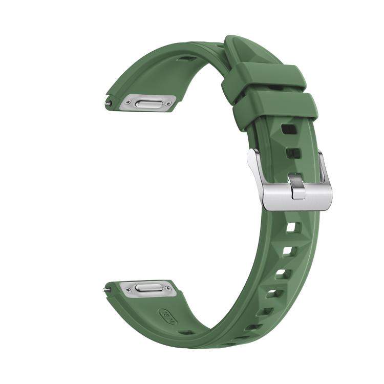 For Huawei Watch GT 5 41mm Press Button Connector 18mm Silicone Watch Band