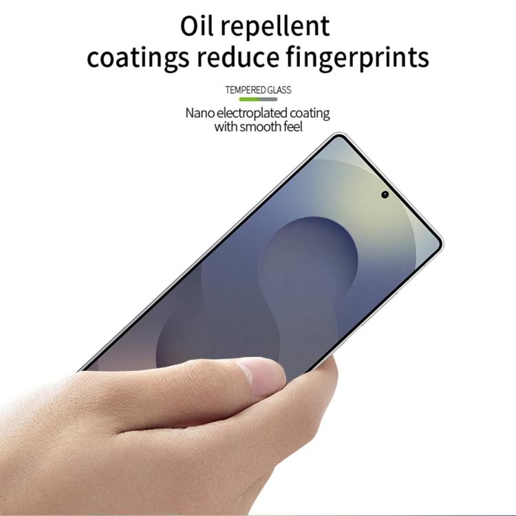 For Samsung Galaxy S26 Ultra 5G Unlock MOFI 9H 3D Explosion-proof Curved Screen Tempered Glass Film - Black