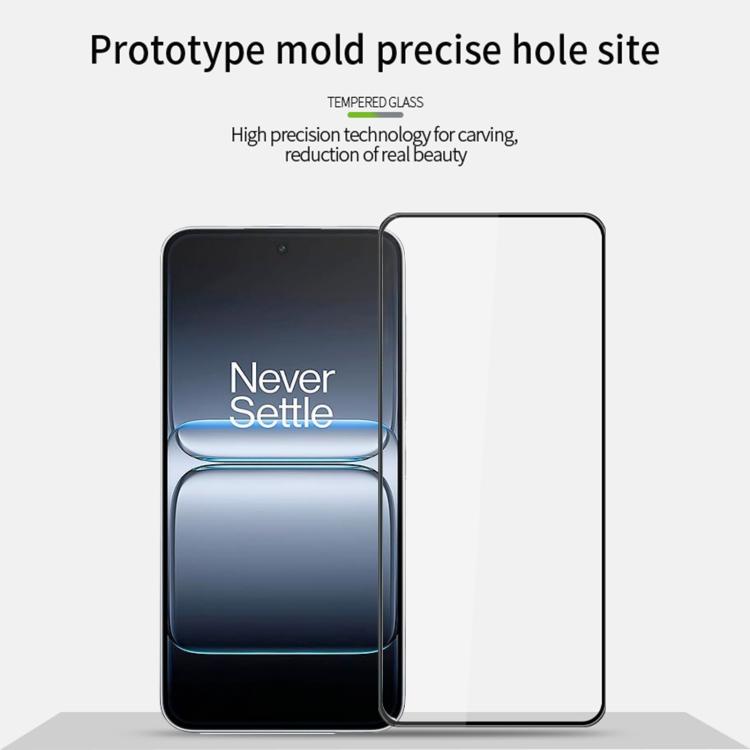 For OnePlus Ace 5 Ultra MOFI 9H 3D Explosion-proof Curved Screen Tempered Glass Film - Black