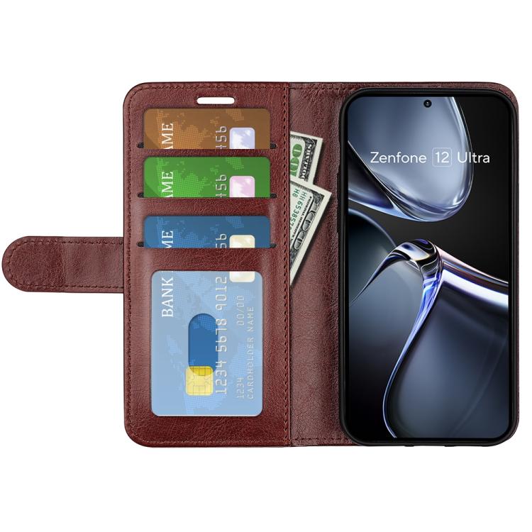 For Asus Zenfone 12 Ultra R64 Texture Horizontal Flip Leather Phone Case
