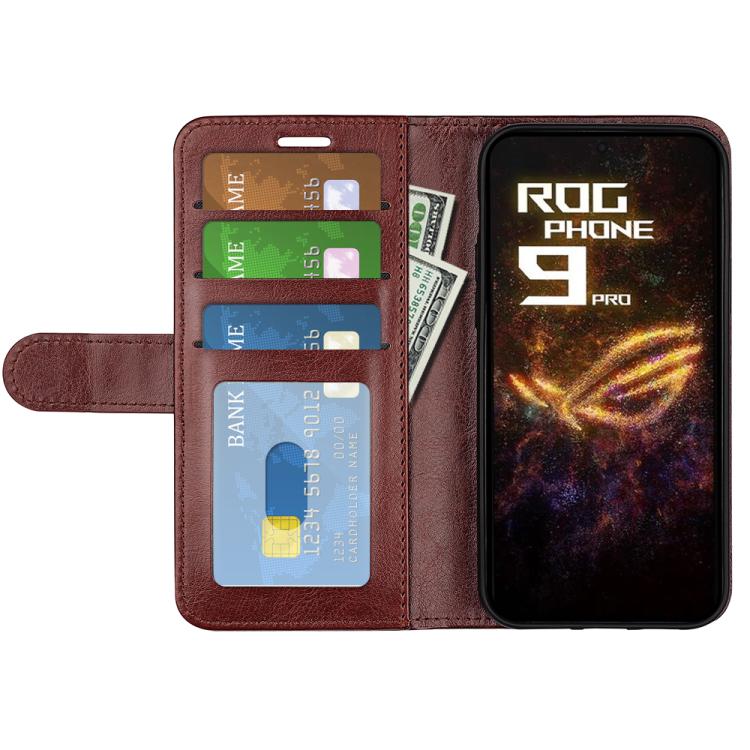 For Asus ROG Phone 9 / 9 Pro R64 Texture Horizontal Flip Leather Phone Case