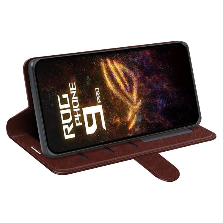 For Asus ROG Phone 9 / 9 Pro R64 Texture Horizontal Flip Leather Phone Case