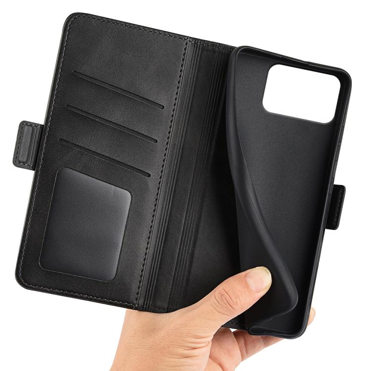 For Asus Zenfone 12 Ultra Dual-side Magnetic Buckle Horizontal Flip Leather Phone Case