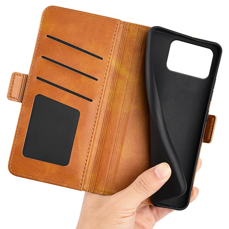 For Asus Zenfone 12 Ultra Dual-side Magnetic Buckle Horizontal Flip Leather Phone Case