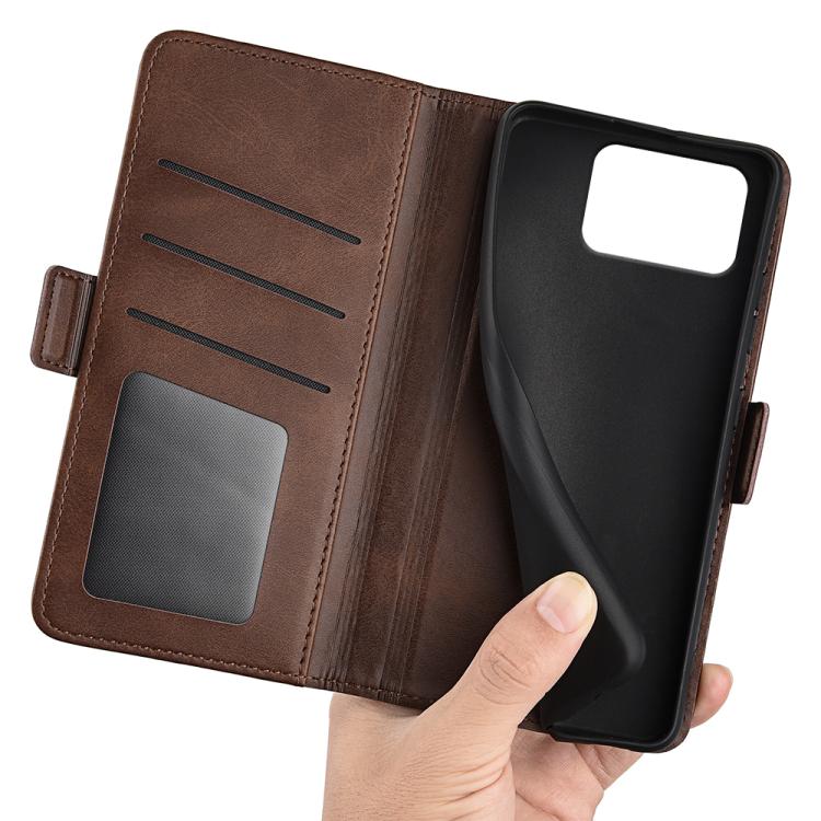 For Asus Zenfone 12 Ultra Dual-side Magnetic Buckle Horizontal Flip Leather Phone Case