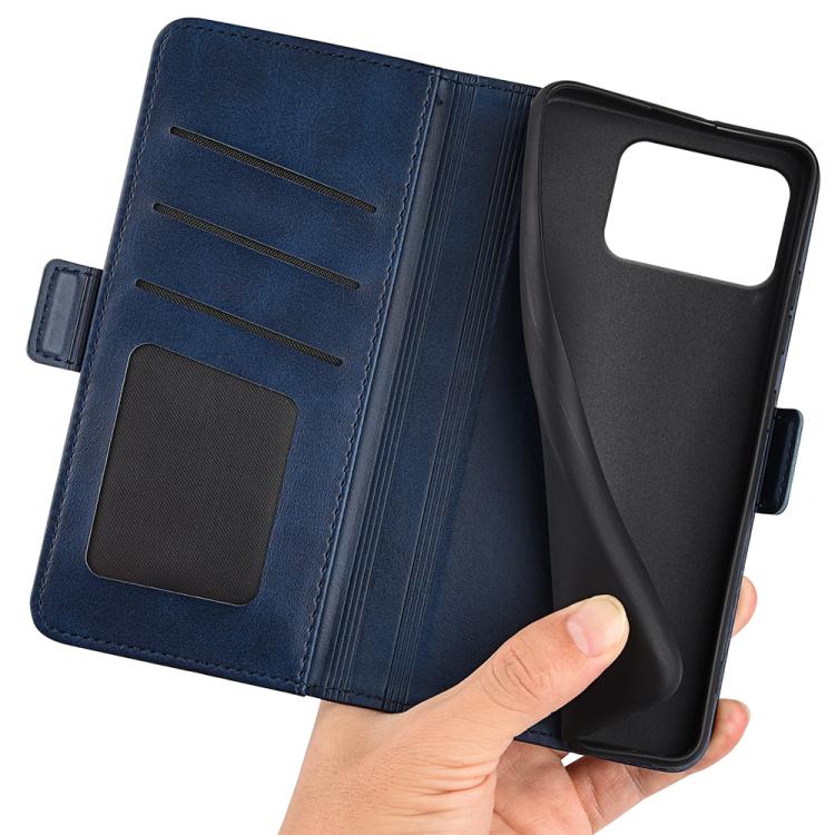 For Asus Zenfone 12 Ultra Dual-side Magnetic Buckle Horizontal Flip Leather Phone Case