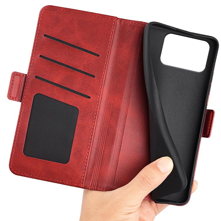 For Asus Zenfone 12 Ultra Dual-side Magnetic Buckle Horizontal Flip Leather Phone Case