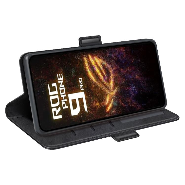 For Asus ROG Phone 9 / 9 Pro Dual-side Magnetic Buckle Horizontal Flip Leather Phone Case