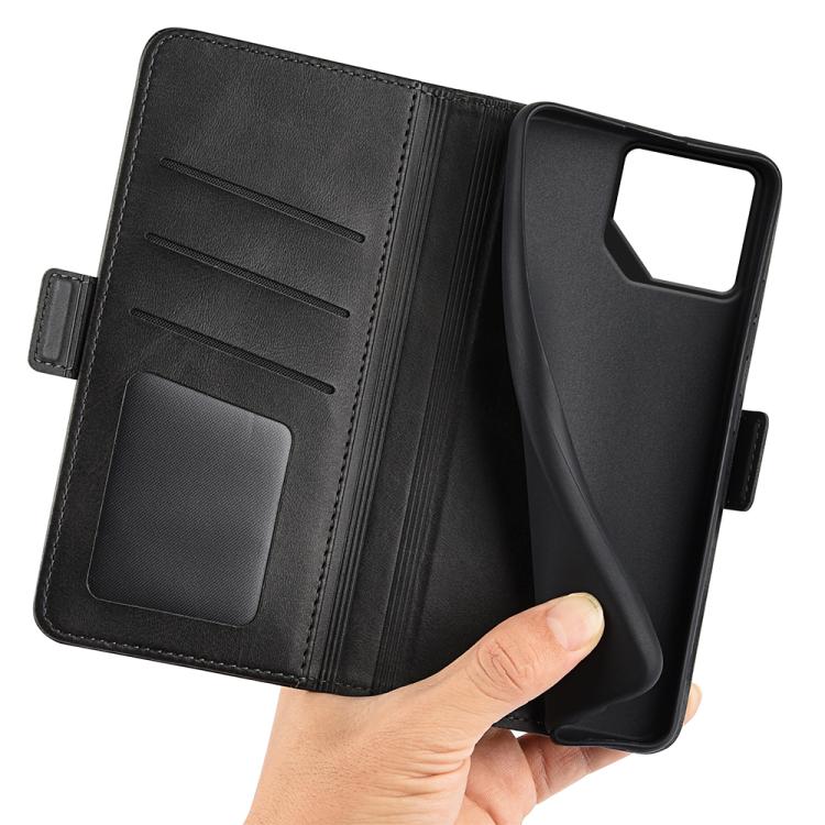 For Asus ROG Phone 9 / 9 Pro Dual-side Magnetic Buckle Horizontal Flip Leather Phone Case