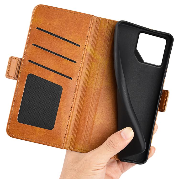 For Asus ROG Phone 9 / 9 Pro Dual-side Magnetic Buckle Horizontal Flip Leather Phone Case