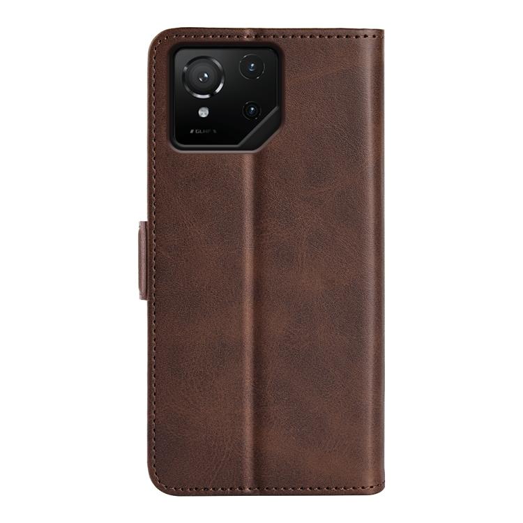 For Asus ROG Phone 9 / 9 Pro Dual-side Magnetic Buckle Horizontal Flip Leather Phone Case