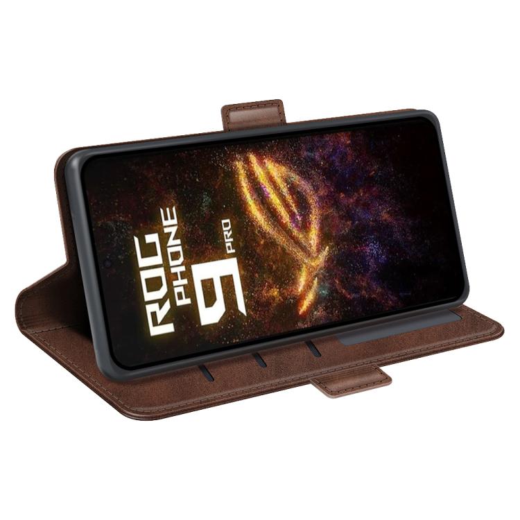 For Asus ROG Phone 9 / 9 Pro Dual-side Magnetic Buckle Horizontal Flip Leather Phone Case