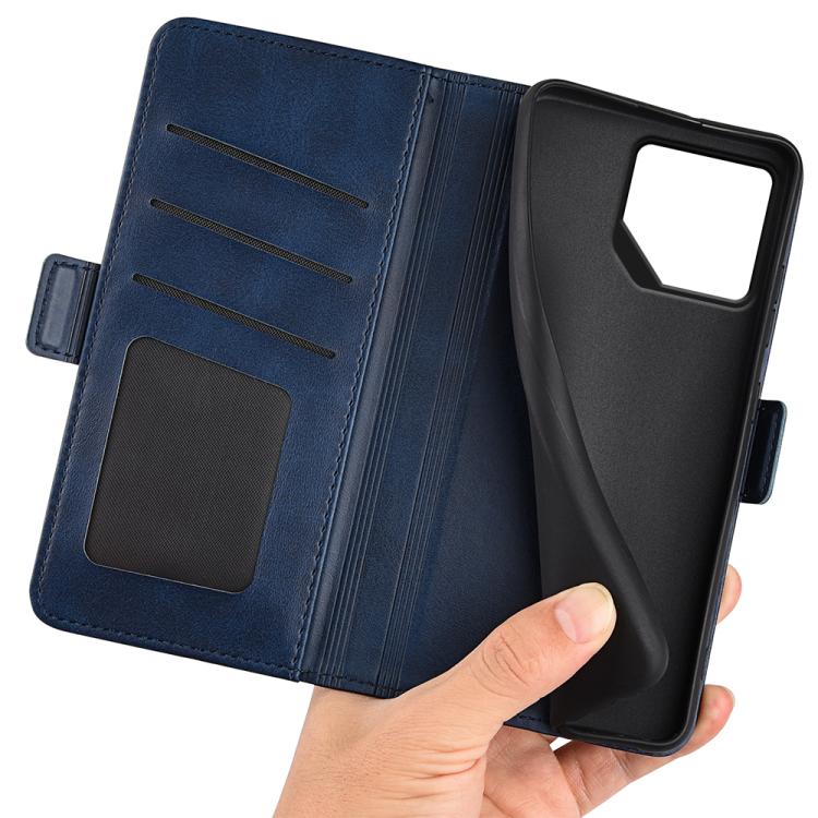 For Asus ROG Phone 9 / 9 Pro Dual-side Magnetic Buckle Horizontal Flip Leather Phone Case