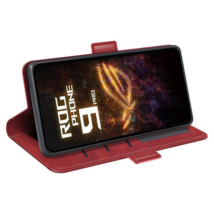 For Asus ROG Phone 9 / 9 Pro Dual-side Magnetic Buckle Horizontal Flip Leather Phone Case