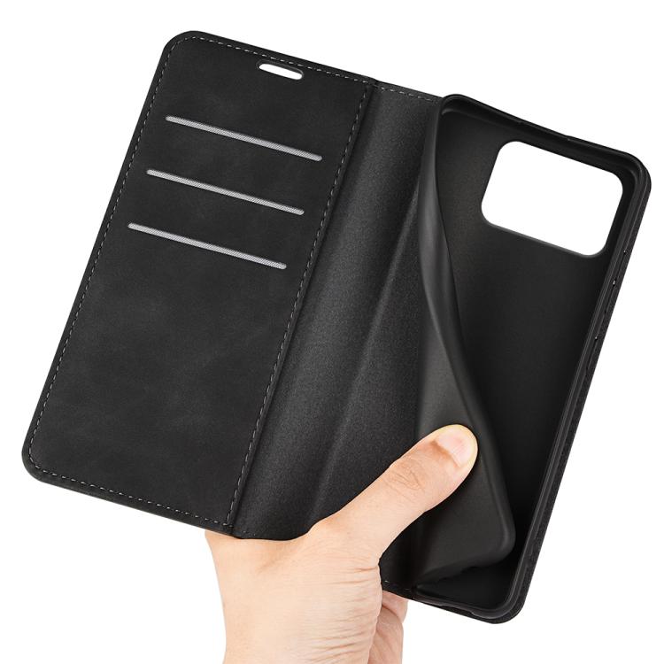 For Asus Zenfone 12 Ultra Retro-skin Magnetic Suction Leather Phone Case