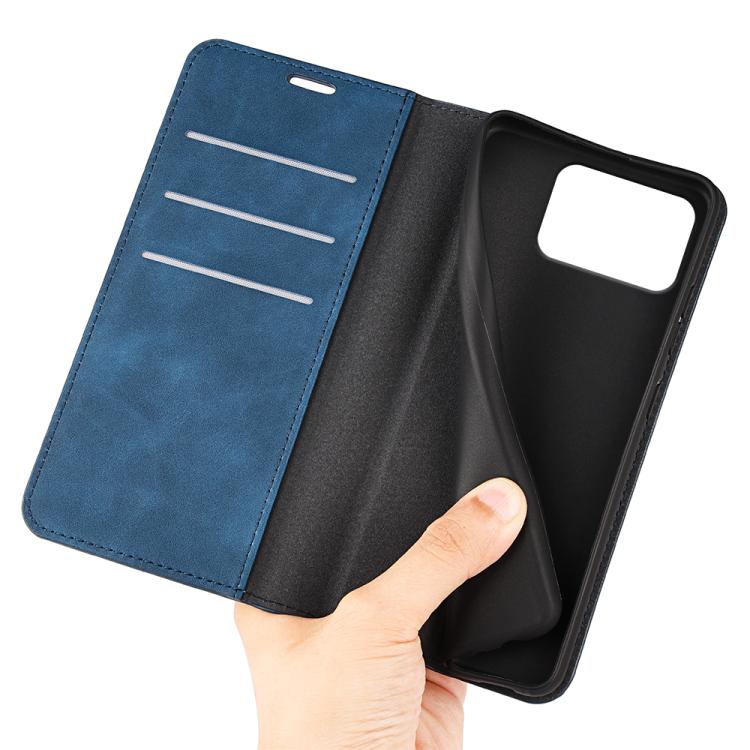 For Asus Zenfone 12 Ultra Retro-skin Magnetic Suction Leather Phone Case
