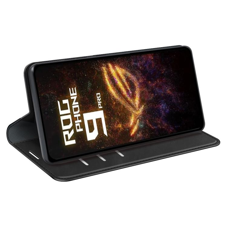For Asus ROG Phone 9 / 9 Pro Retro-skin Magnetic Suction Leather Phone Case
