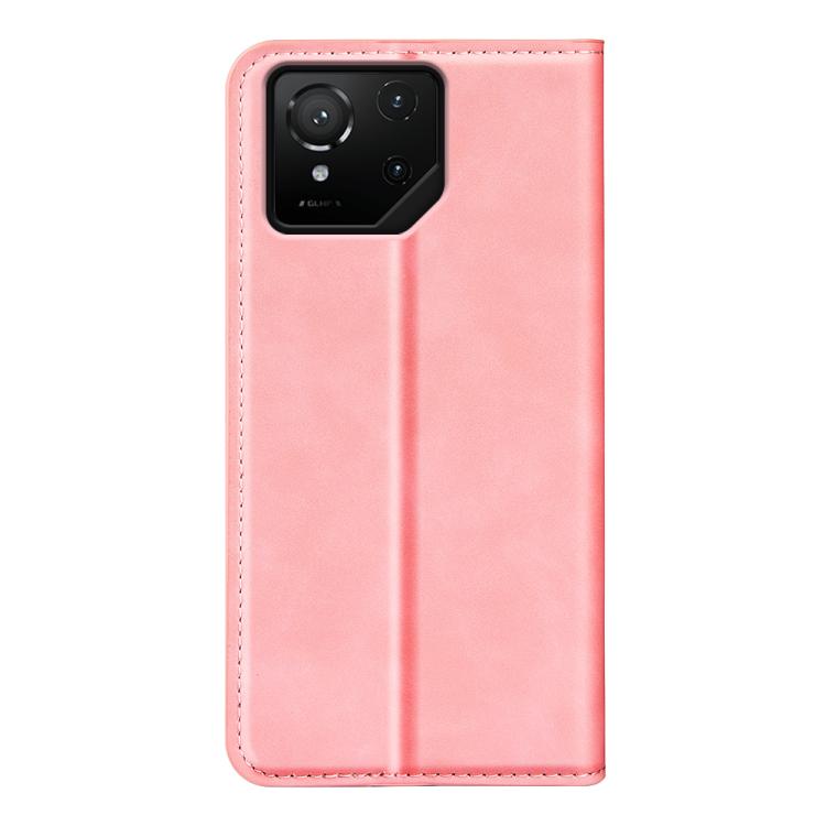 For Asus ROG Phone 9 / 9 Pro Retro-skin Magnetic Suction Leather Phone Case