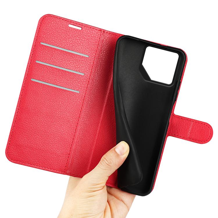 For Asus ROG Phone 9 / 9 Pro Litchi Texture Horizontal Flip Leather Phone Case with Holder