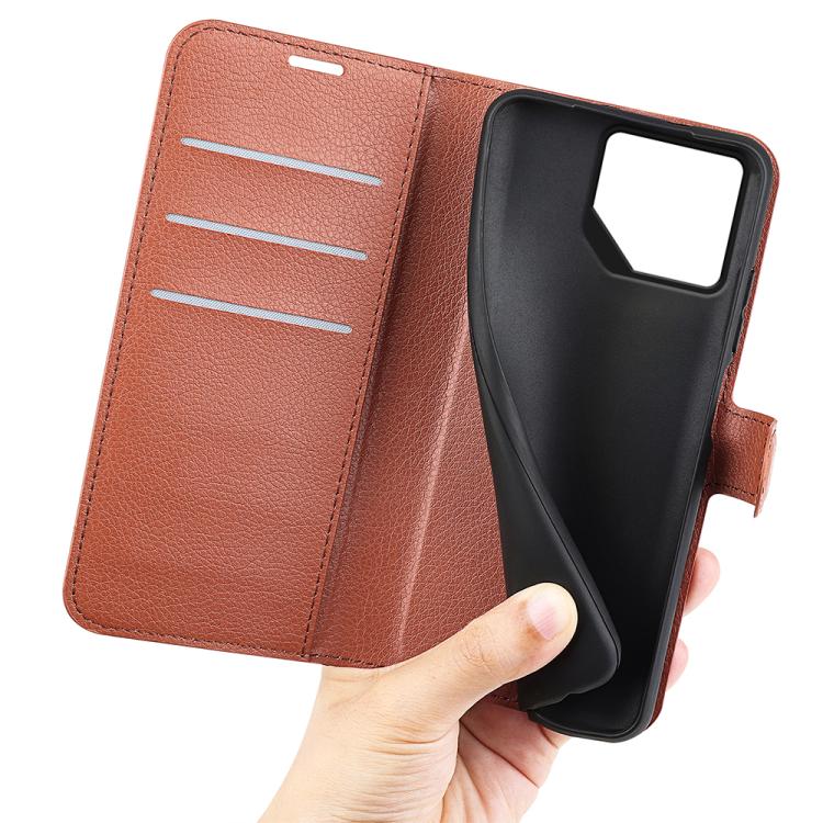 For Asus ROG Phone 9 / 9 Pro Litchi Texture Horizontal Flip Leather Phone Case with Holder