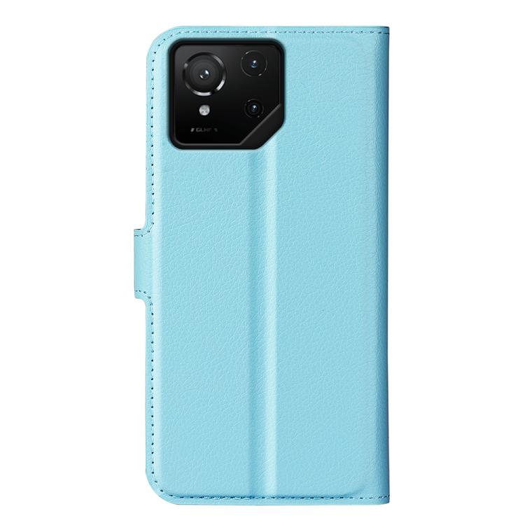 For Asus ROG Phone 9 / 9 Pro Litchi Texture Horizontal Flip Leather Phone Case with Holder