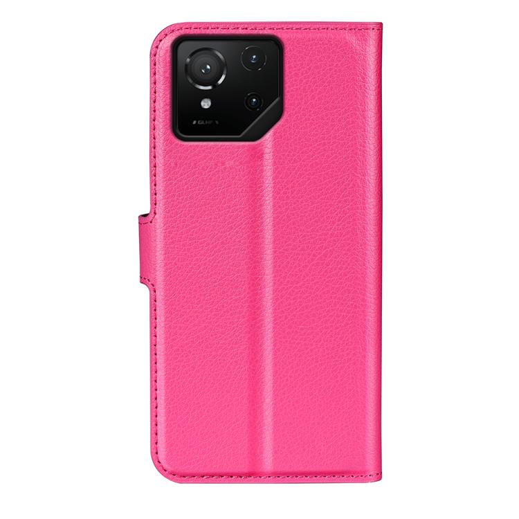 For Asus ROG Phone 9 / 9 Pro Litchi Texture Horizontal Flip Leather Phone Case with Holder