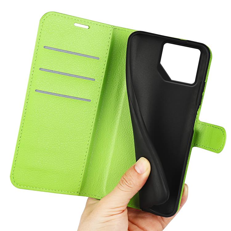 For Asus ROG Phone 9 / 9 Pro Litchi Texture Horizontal Flip Leather Phone Case with Holder