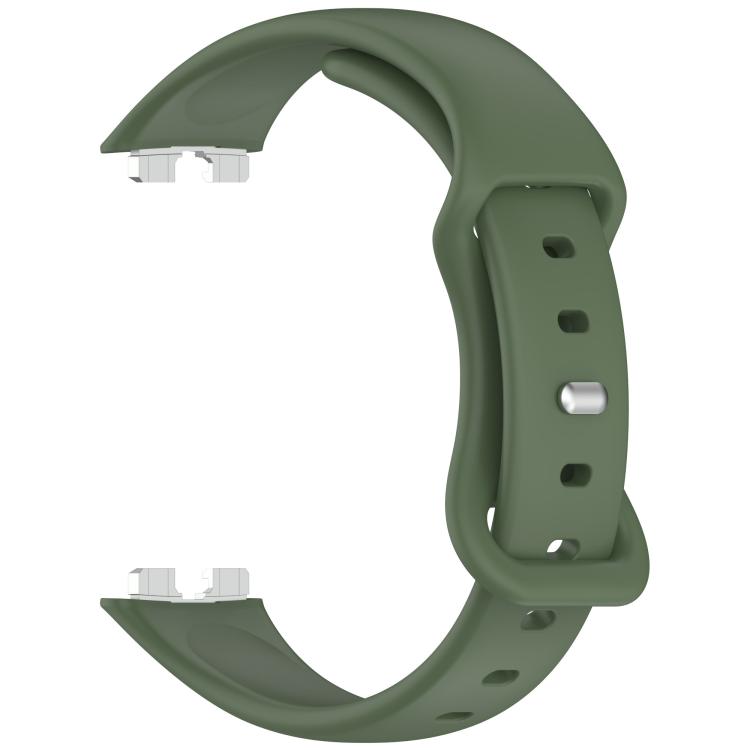 For Huawei Band 10 Butterfly Buckle Silicone Watch Band