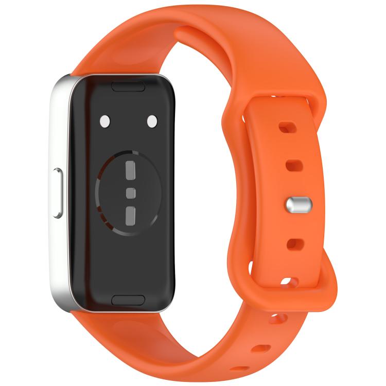 For Huawei Band 10 Butterfly Buckle Silicone Watch Band