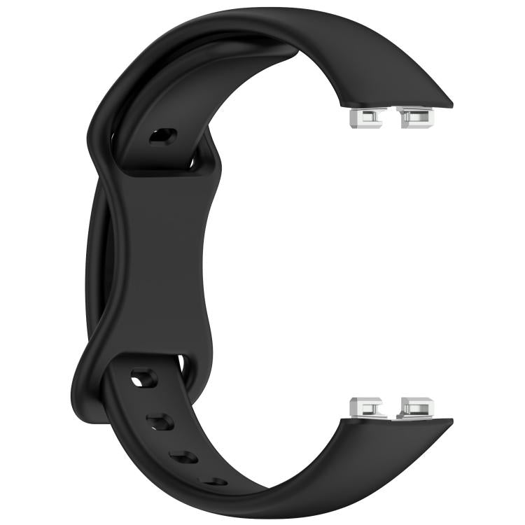 For Huawei Band 10 Butterfly Buckle Silicone Watch Band