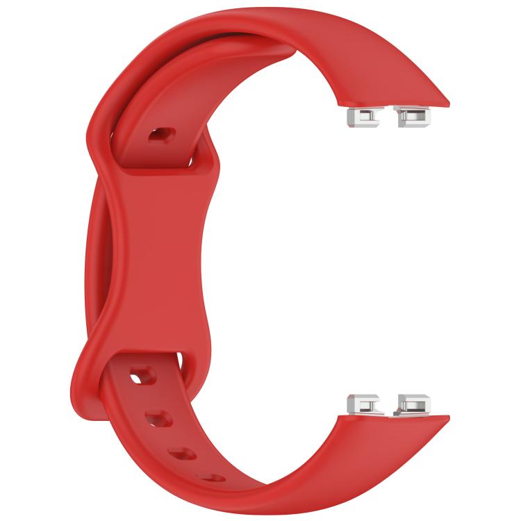 For Huawei Band 10 Butterfly Buckle Silicone Watch Band