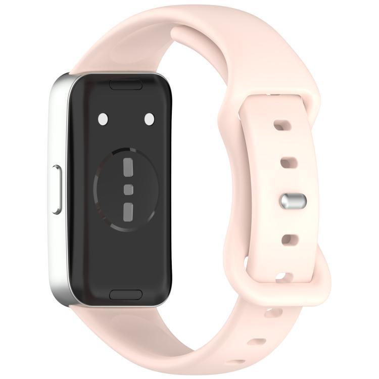 For Huawei Band 10 Butterfly Buckle Silicone Watch Band