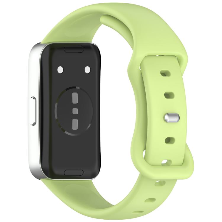 For Huawei Band 10 Butterfly Buckle Silicone Watch Band