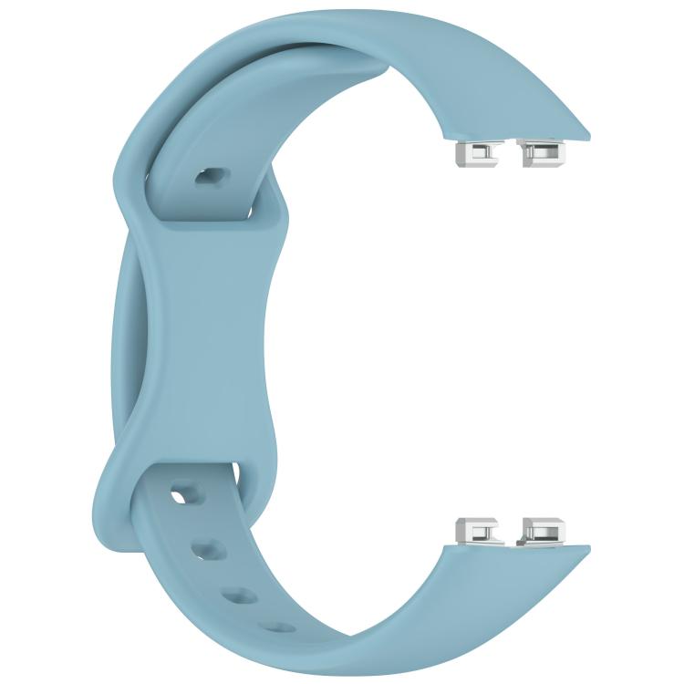 For Huawei Band 10 Butterfly Buckle Silicone Watch Band