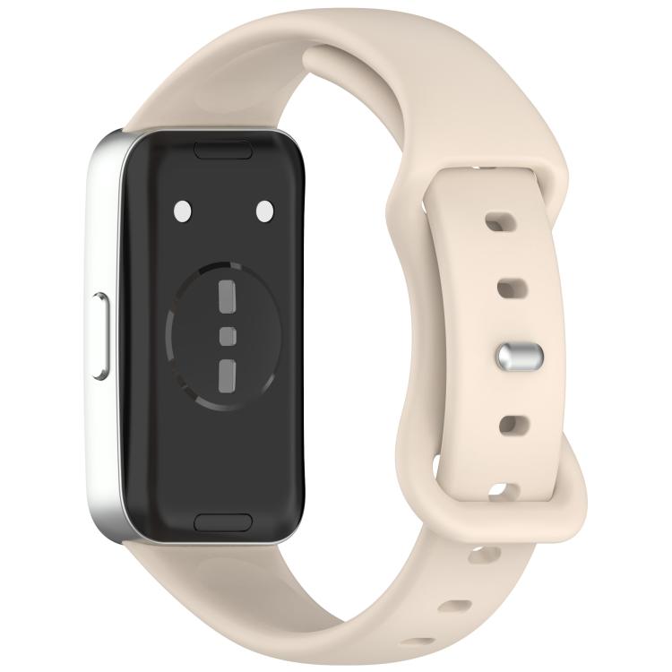 For Huawei Band 10 Butterfly Buckle Silicone Watch Band