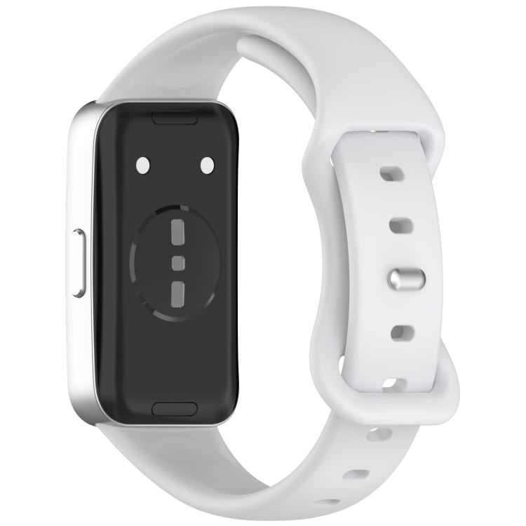 For Huawei Band 10 Butterfly Buckle Silicone Watch Band
