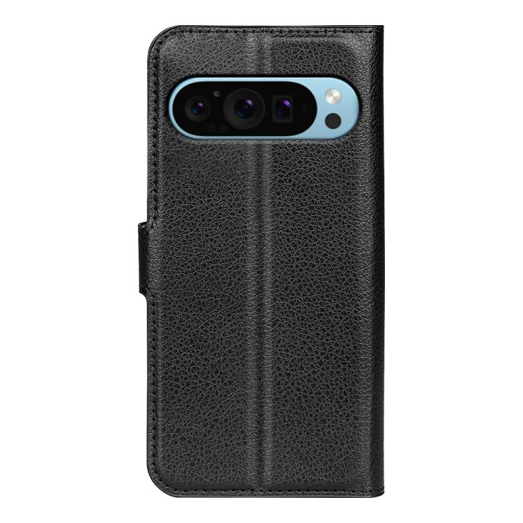 For Google Pixel 9 / 9 Pro Litchi Texture Horizontal Flip Leather Phone Case with Holder
