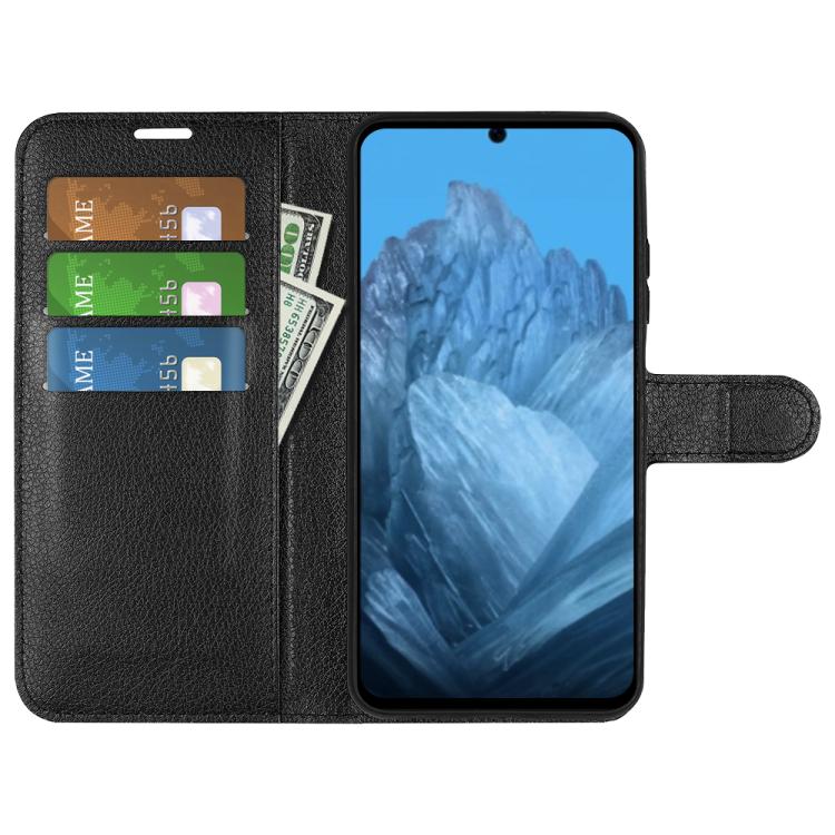 For Google Pixel 9 / 9 Pro Litchi Texture Horizontal Flip Leather Phone Case with Holder