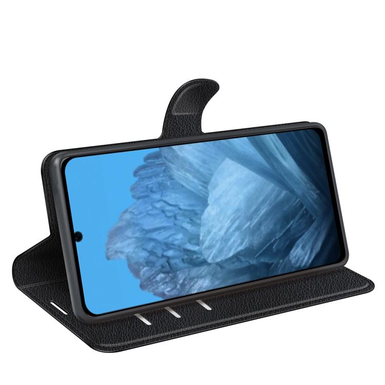 For Google Pixel 9 / 9 Pro Litchi Texture Horizontal Flip Leather Phone Case with Holder