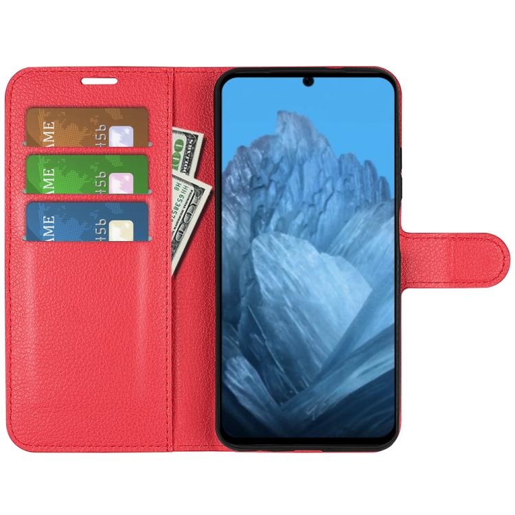 For Google Pixel 9 / 9 Pro Litchi Texture Horizontal Flip Leather Phone Case with Holder