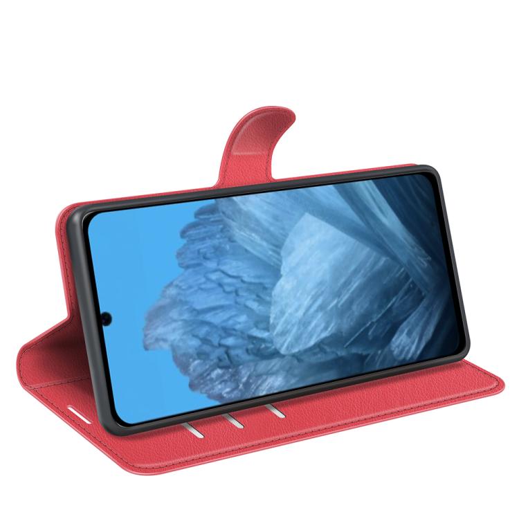 For Google Pixel 9 / 9 Pro Litchi Texture Horizontal Flip Leather Phone Case with Holder