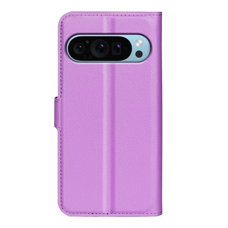 For Google Pixel 9 / 9 Pro Litchi Texture Horizontal Flip Leather Phone Case with Holder