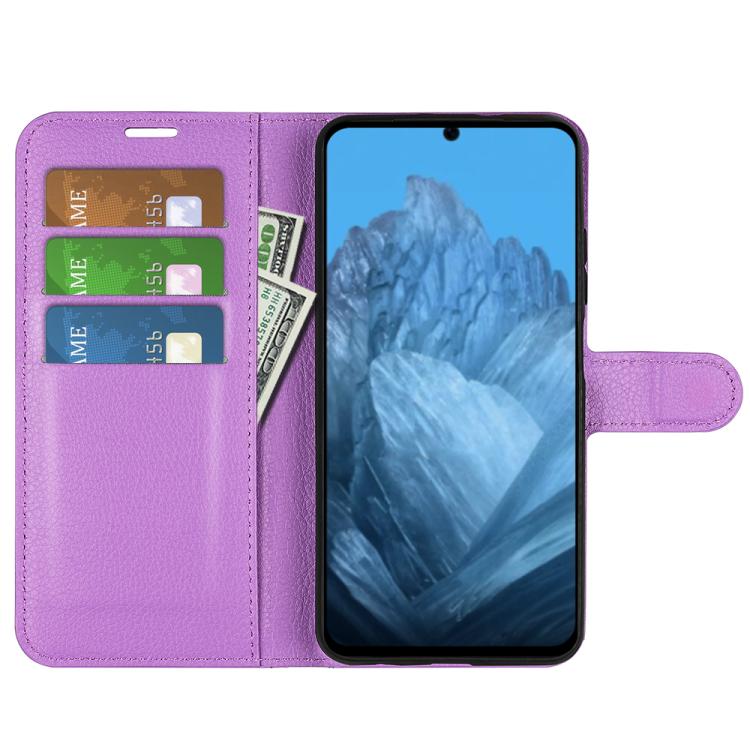 For Google Pixel 9 / 9 Pro Litchi Texture Horizontal Flip Leather Phone Case with Holder