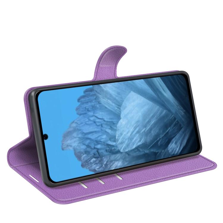 For Google Pixel 9 / 9 Pro Litchi Texture Horizontal Flip Leather Phone Case with Holder