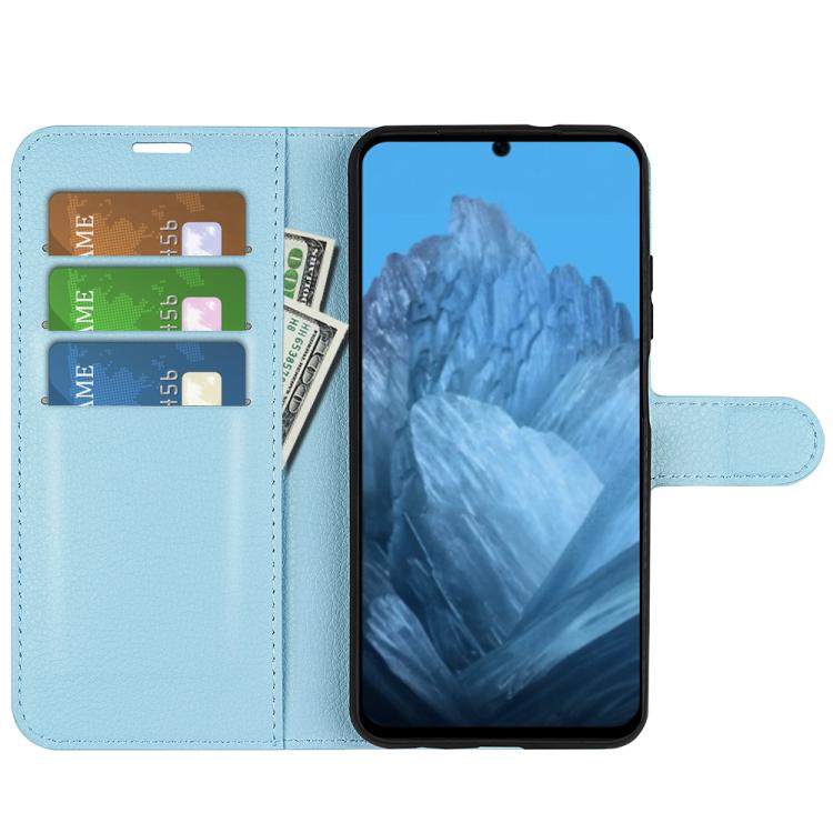 For Google Pixel 9 / 9 Pro Litchi Texture Horizontal Flip Leather Phone Case with Holder