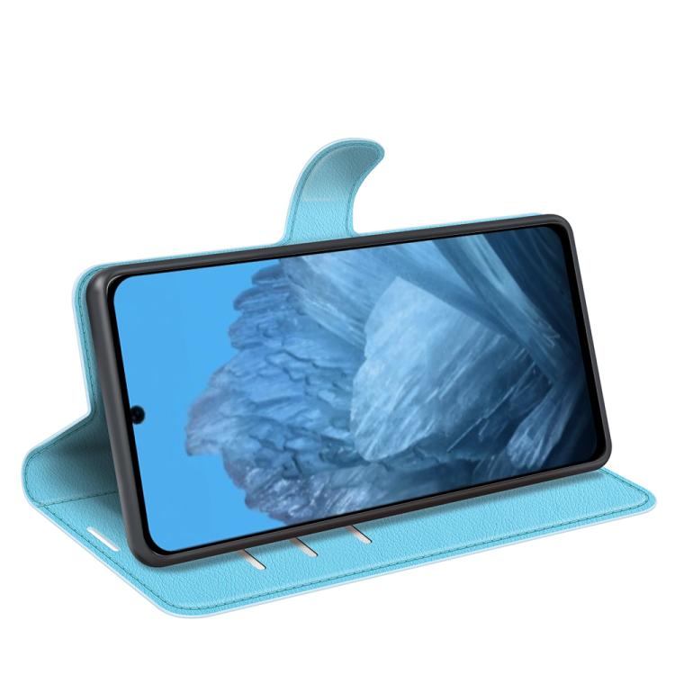 For Google Pixel 9 / 9 Pro Litchi Texture Horizontal Flip Leather Phone Case with Holder