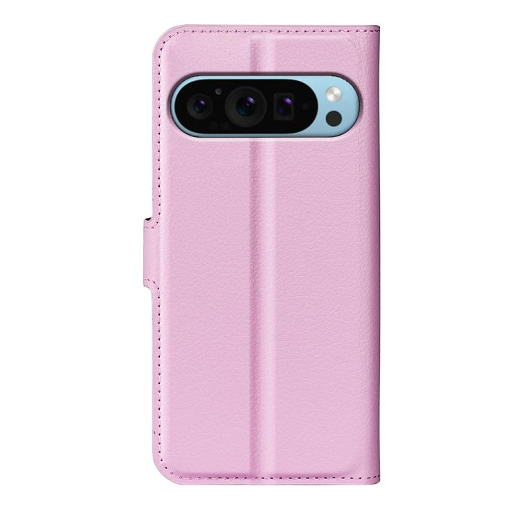 For Google Pixel 9 / 9 Pro Litchi Texture Horizontal Flip Leather Phone Case with Holder