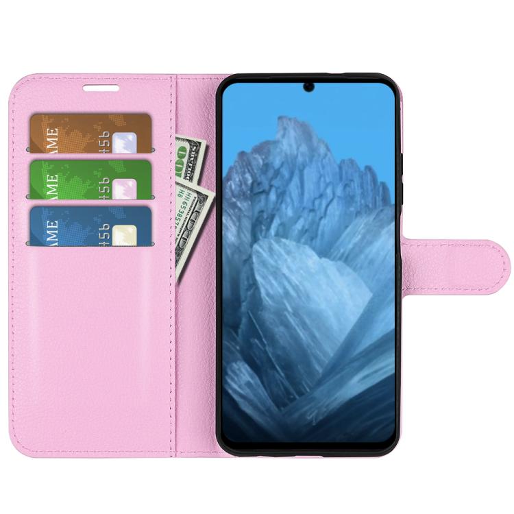 For Google Pixel 9 / 9 Pro Litchi Texture Horizontal Flip Leather Phone Case with Holder