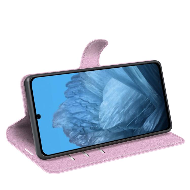 For Google Pixel 9 / 9 Pro Litchi Texture Horizontal Flip Leather Phone Case with Holder